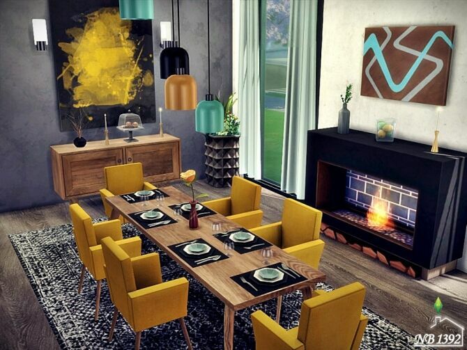 Blissful Living Room By Nobody1392 3 sims 4 cc blissful living room by nobody1392 4