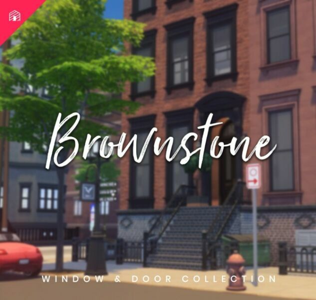 Brownstone Collection Part TWO – Windows And Doors At Harrie 1 Brownstone Collection Part TWO – Windows And Doors At Harrie Sims 4 CC