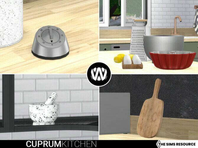 Cuprum Kitchen Decorations By Wondymoon 2 sims 4 cc cuprum kitchen decorations by wondymoon 2