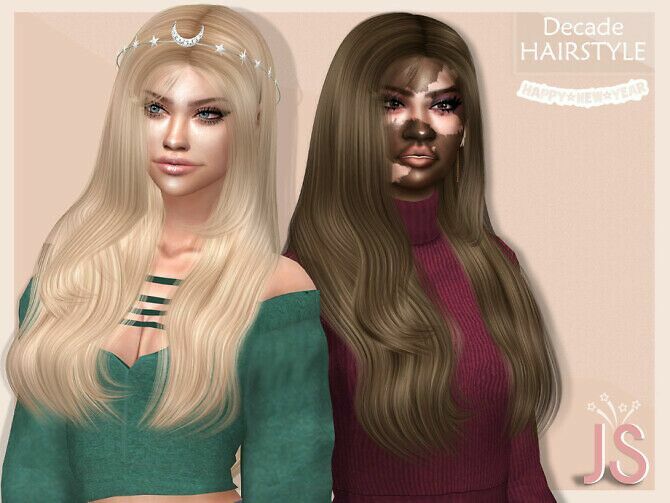 Decade Hairstyle By Javasims 1 Decade Hairstyle By Javasims Sims 4 CC