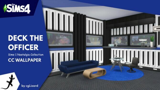 Deck The Officer Sims 1 Nostalgia Collection By Cglizard 1 Deck The Officer Sims 1 Nostalgia Collection By Cglizard Sims 4 CC