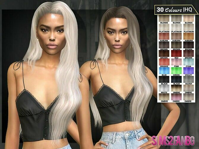 Desislava Hair 8 By Sims2Fanbg 1 Desislava Hair 8 By Sims2Fanbg Sims 4 CC