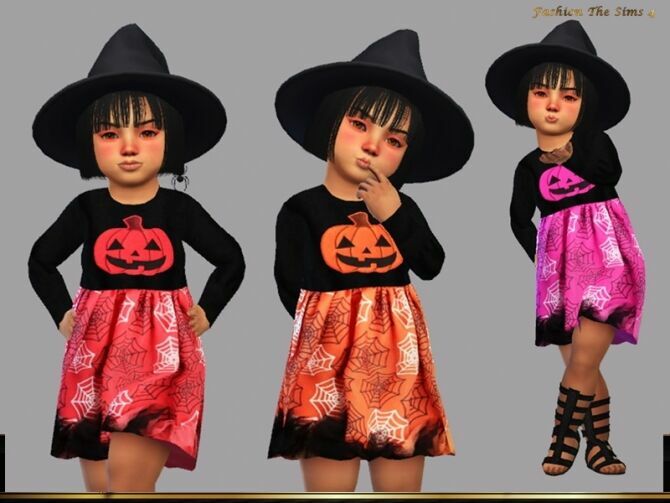 Dress Camilla Baby By Lyllyan 1 Dress Camilla Baby By Lyllyan Sims 4 CC