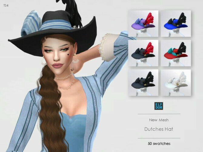 Dutchess HAT At Elfdor Sims 1 Dutchess HAT At Elfdor Sims Sims 4 CC