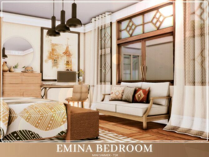 Emina Bedroom By Mini Simmer 2 sims 4 cc emina bedroom by mini simmer 4
