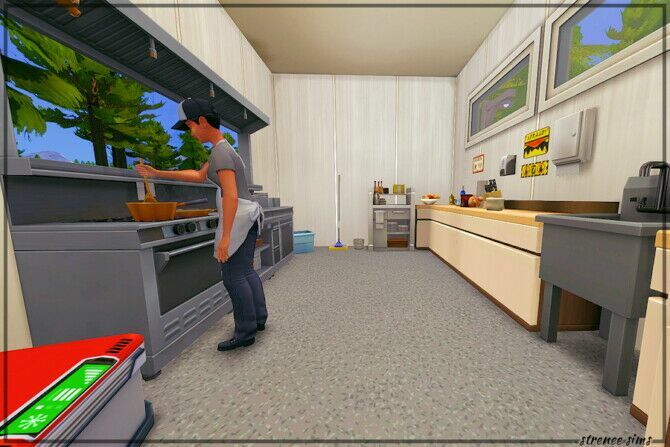 Evergreen Grill & GO At Strenee Sims 4 sims 4 cc evergreen grill go at strenee sims 4
