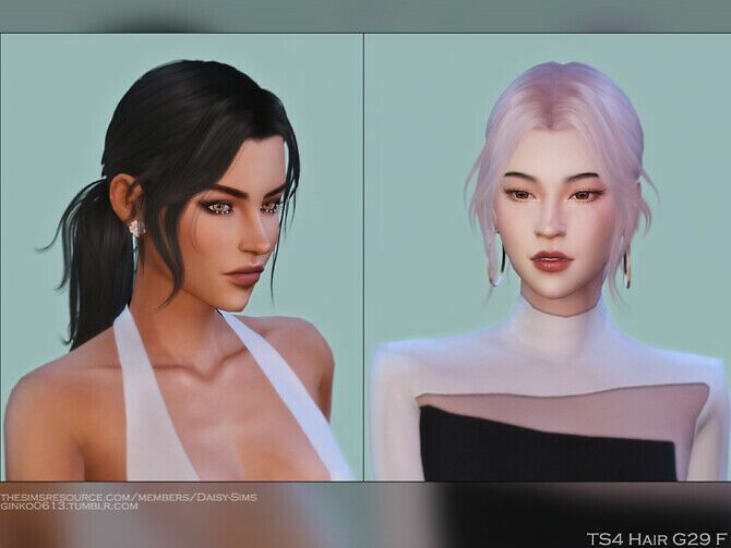 Female Hair G29 By Daisysims 1 Female Hair G29 By Daisysims Sims 4 CC