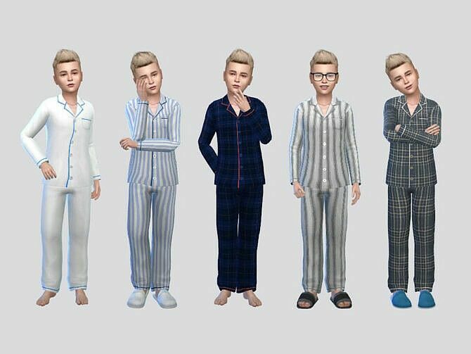 Fullbody Basic Sleepwear Boys By Mclaynesims 1 Fullbody Basic Sleepwear Boys By Mclaynesims Sims 4 CC