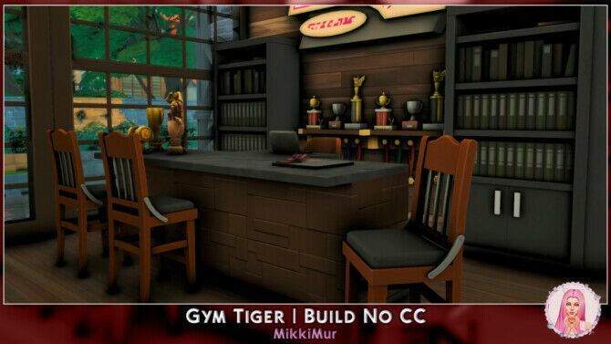 GYM Tiger At Mikkimur 4 sims 4 cc gym tiger at mikkimur 2