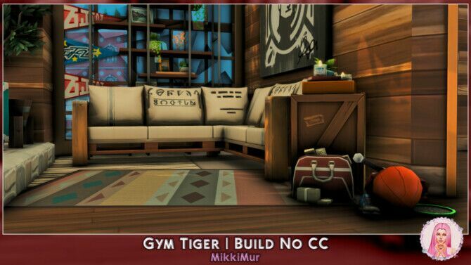 GYM Tiger At Mikkimur 2 sims 4 cc gym tiger at mikkimur 3