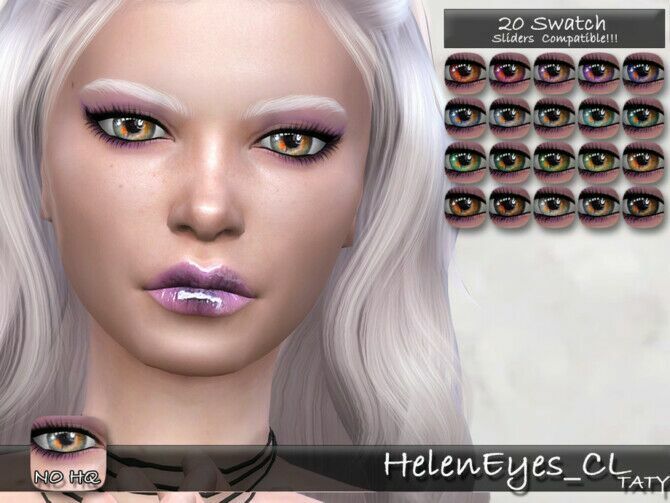 Helen Eyes CL By Tatygagg 1 Helen Eyes CL By Tatygagg Sims 4 CC