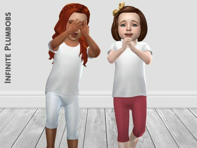 IP Toddler Short Leggings By Infiniteplumbobs 3 sims 4 cc ip toddler short leggings by infiniteplumbobs 2