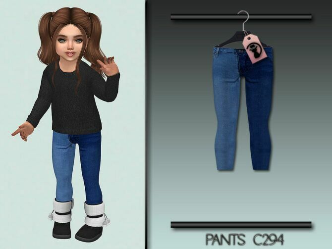 Jeans For Little Girls C294 By Turksimmer 1 Jeans For Little Girls C294 By Turksimmer Sims 4 CC
