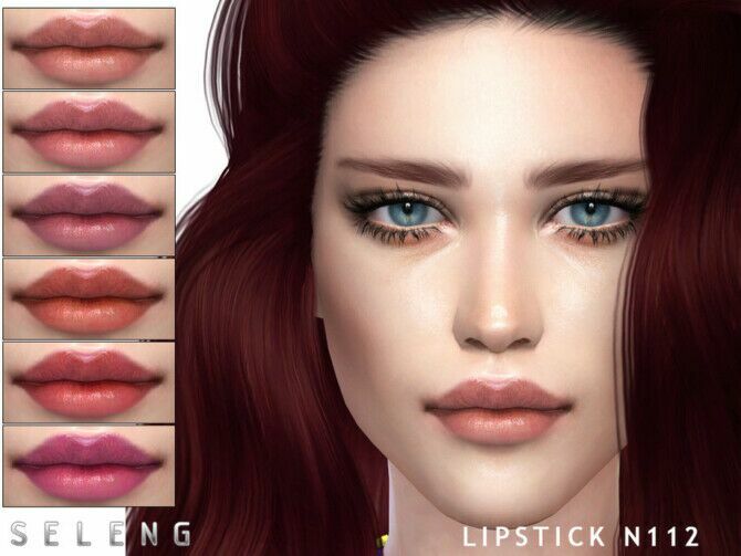 Lipstick N112 By Seleng 1 Lipstick N112 By Seleng Sims 4 CC