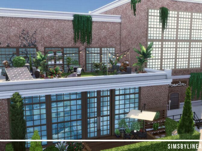 Makeshift Designer Loft By Simsbylinea 4 sims 4 cc makeshift designer loft by simsbylinea 2