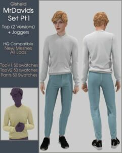 Mrdavids SET PT1 At Gisheld Sims 4 CC