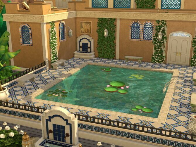 Oriental SPA By Flubs79 3 sims 4 cc oriental spa by flubs79 2