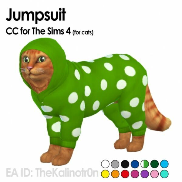 Recent – Jacket, Raincoat And Jumpsuit For Pets By Kalino 3 sims 4 cc recent jacket raincoat and jumpsuit for pets by kalino 2
