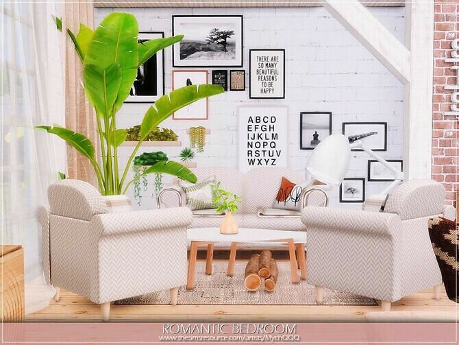 Romantic Bedroom By Mychqqq 2 sims 4 cc romantic bedroom by mychqqq 2