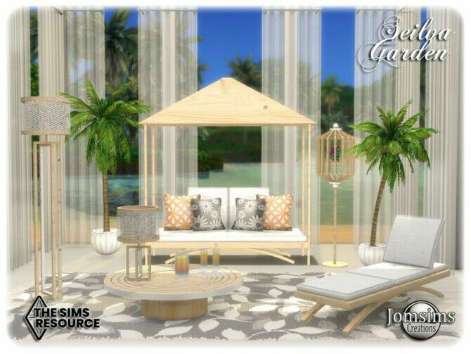 Seilva Garden By Jomsims 4 sims 4 cc seilva garden by jomsims 3