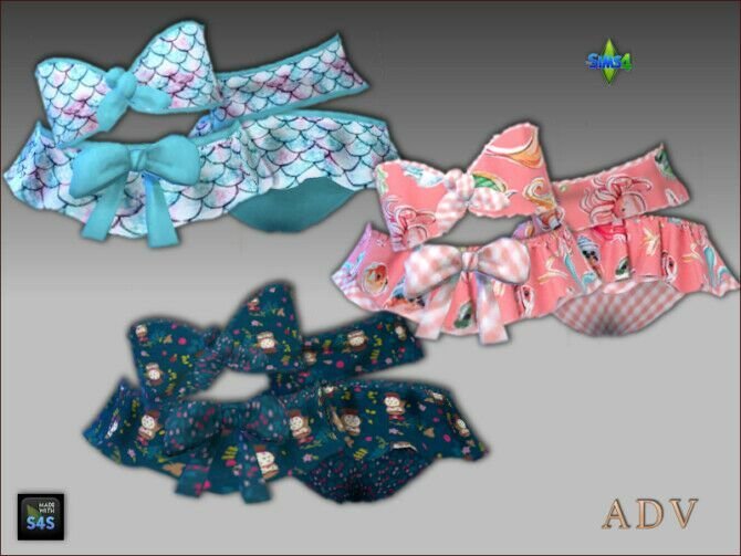 Swimsuits, Turbans And Sunglasses For Toddler Girls At Arte Della Vita 4 sims 4 cc swimsuits turbans and sunglasses for toddler girls at arte della vita 4