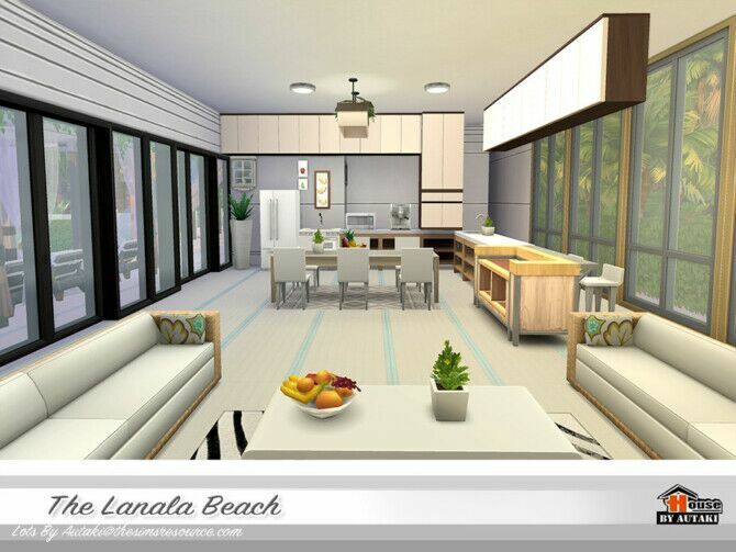 The Lanala Beach Home By Autaki 2 sims 4 cc the lanala beach home by autaki 4