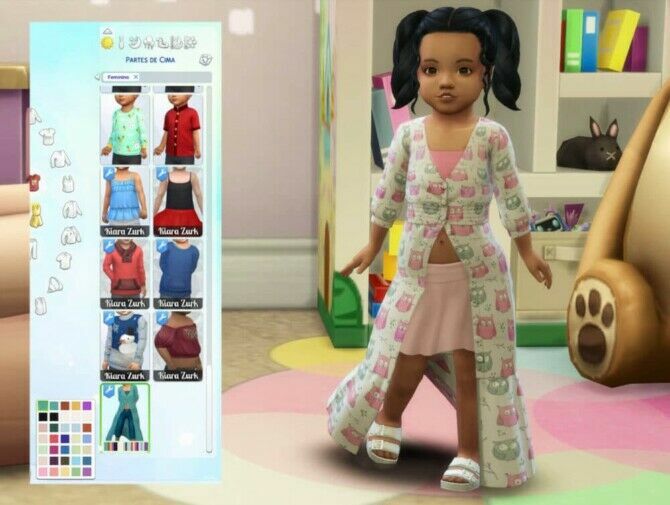 TOP Dress Shirt For Toddlers At MY Stuff Origin 2 sims 4 cc top dress shirt for toddlers at my stuff origin 2