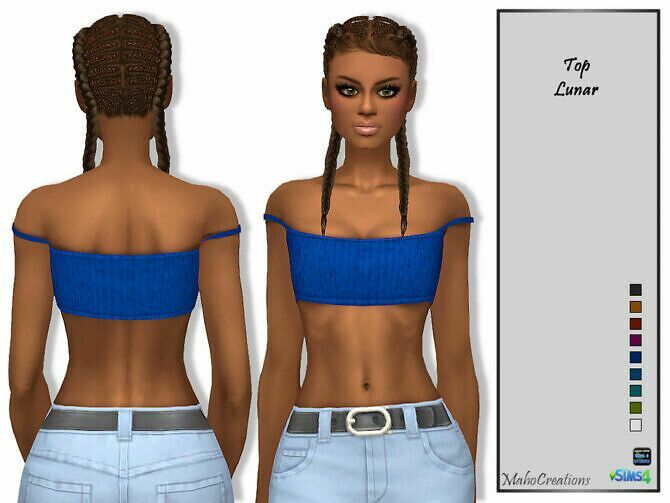 TOP Lunar By Mahocreations 1 TOP Lunar By Mahocreations Sims 4 CC