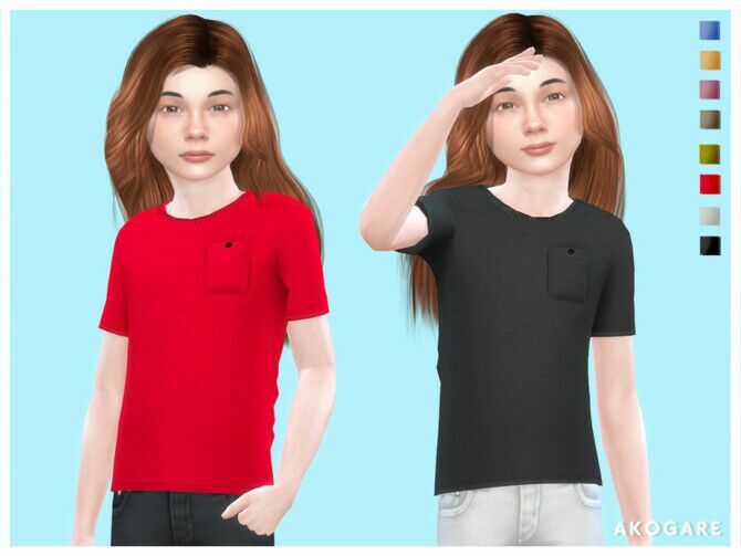 TOP NO.31 By Akogare 1 TOP NO.31 By Akogare Sims 4 CC