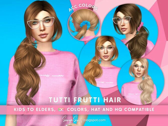 Tutti Frutti ACC Colors By Sonyasimscc 1 Tutti Frutti ACC Colors By Sonyasimscc Sims 4 CC