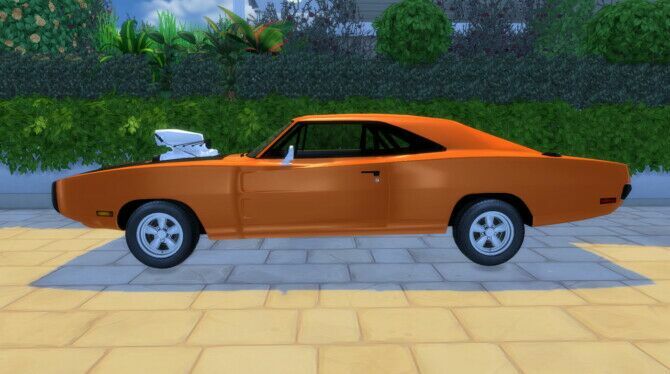 sims 4 cc 1970 dodge charger rt at modern crafter cc 4