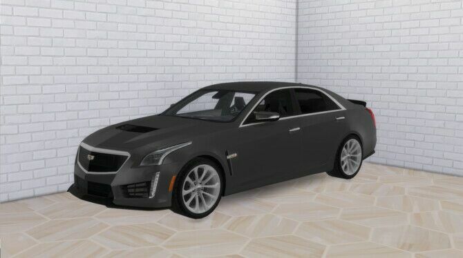 2017 Cadillac Cts-V At Modern Crafter CC 2 sims 4 cc 2017 cadillac cts v at modern crafter cc 3