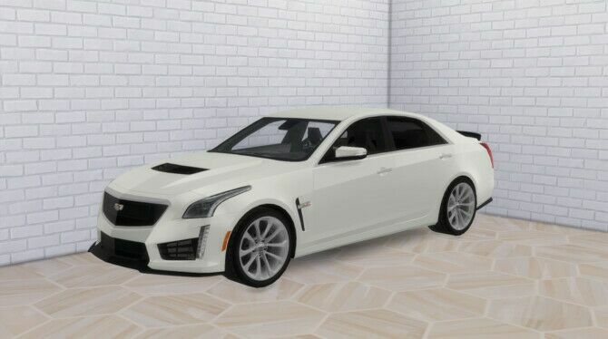 2017 Cadillac Cts-V At Modern Crafter CC 3 sims 4 cc 2017 cadillac cts v at modern crafter cc 4