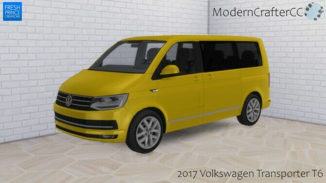 2017 Volkswagen Transporter T6 At Modern Crafter CC 1 2017 Volkswagen Transporter T6 At Modern Crafter CC Sims 4 CC