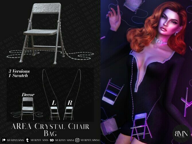 Area Crystal Chair BAG At Murphy 1 Area Crystal Chair BAG At Murphy Sims 4 CC