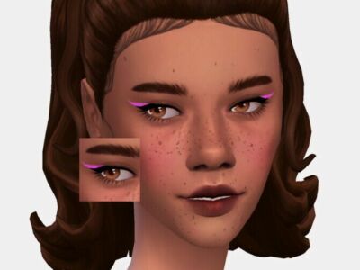 Aster Eyeliner By Sagittariah Sims 4 CC