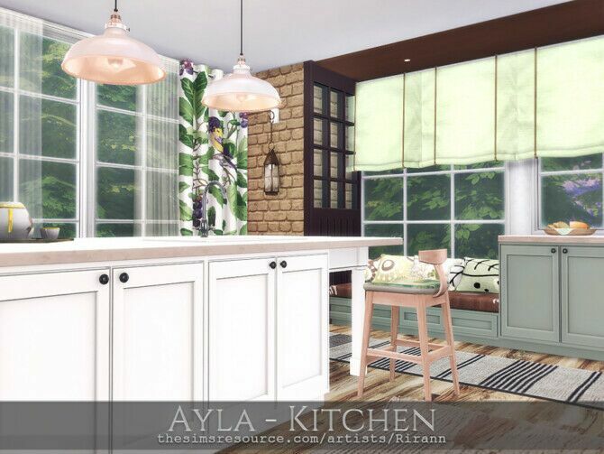 Ayla Kitchen By Rirann 2 sims 4 cc ayla kitchen by rirann 3