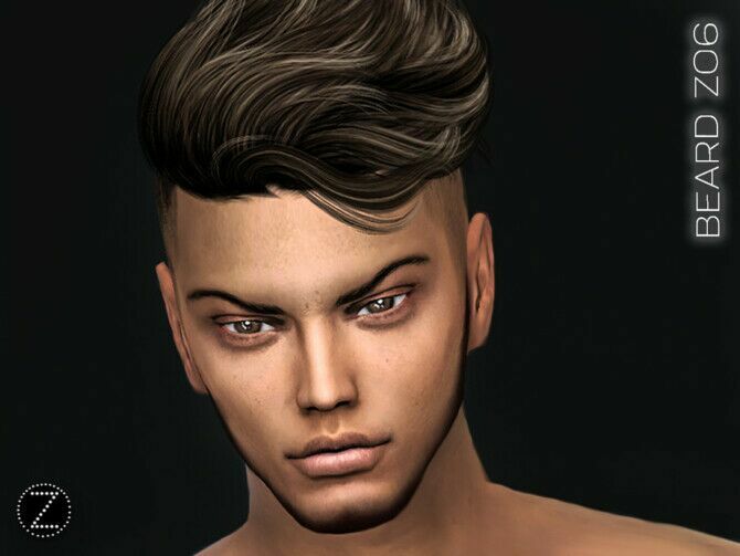 Beard Z06 By Zenx 1 Beard Z06 By Zenx Sims 4 CC