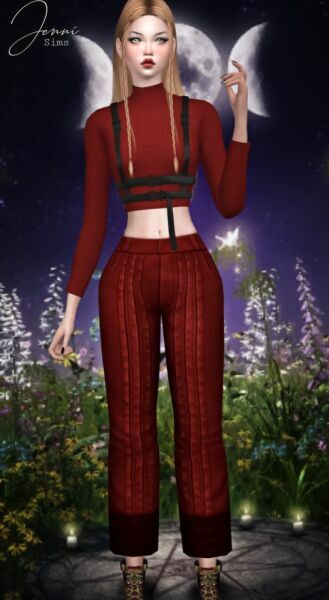 BGC Pants Lines Front At Jenni Sims 2 sims 4 cc bgc pants lines front at jenni sims 2