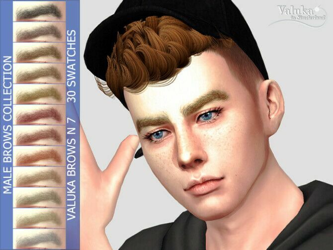 Brows N7 By Valuka 1 Brows N7 By Valuka Sims 4 CC