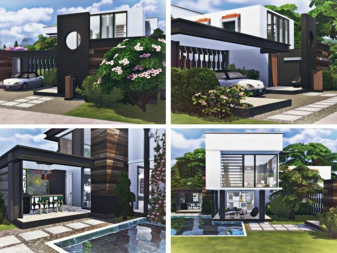 Cameran House By Rirann 3 sims 4 cc cameran house by rirann 2