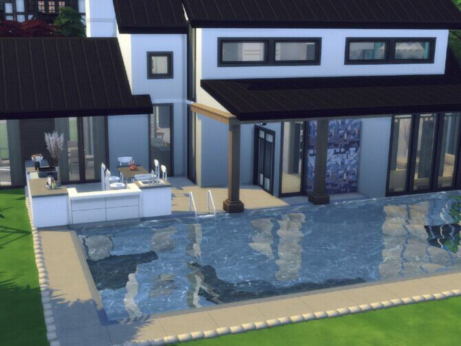 Cujo House By Genkaiharetsu 2 sims 4 cc cujo house by genkaiharetsu 2