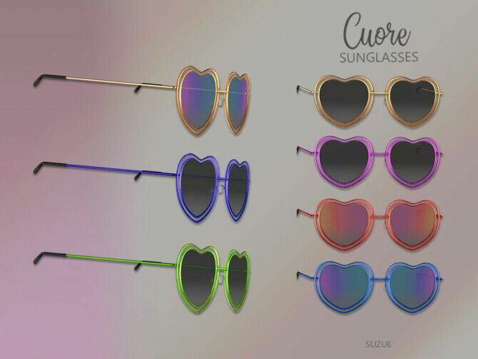 Cuore Sunglasses Child By Suzue 2 sims 4 cc cuore sunglasses child by suzue 2
