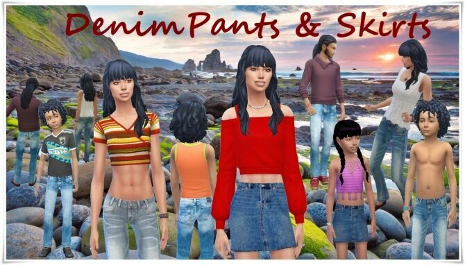 Denim Pants & Skirts At Birksches Sims Blog 1 Denim Pants & Skirts At Birksches Sims Blog Sims 4 CC