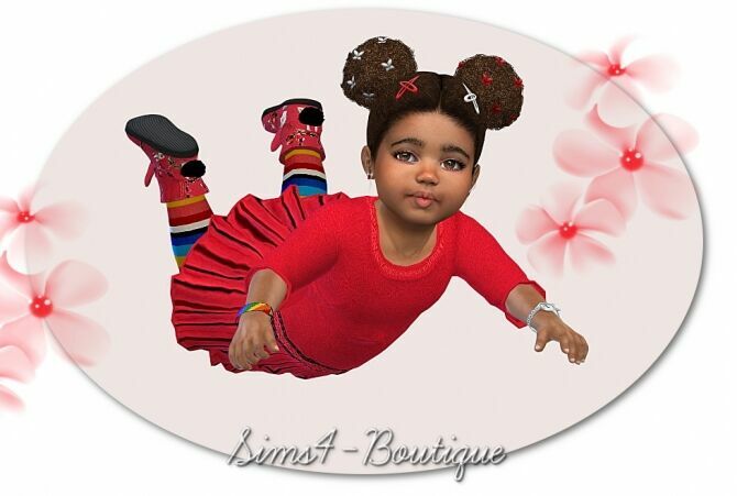 Designer SET For Toddler Girls 2710 At Sims4-Boutique 3 sims 4 cc designer set for toddler girls 2710 at sims4 boutique 2