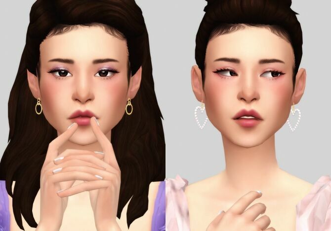 Earrings Pack At Casteru 1 Earrings Pack At Casteru Sims 4 CC