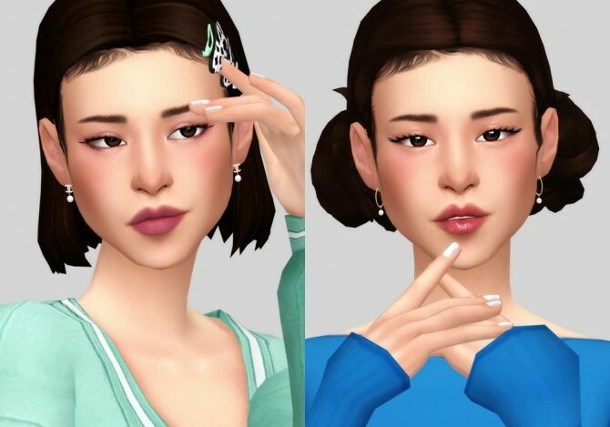 Earrings Pack At Casteru 4 sims 4 cc earrings pack at casteru 2