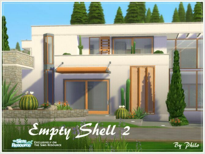Empty Shell 2 By Philo 1 Empty Shell 2 By Philo Sims 4 CC