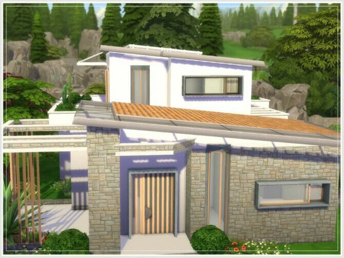 Empty Shell 3 House By Philo 2 sims 4 cc empty shell 3 house by philo 3