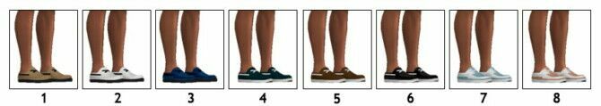 EP04 Boat Shoes (M) At Sims4Sue 2 sims 4 cc ep04 boat shoes m at sims4sue 2